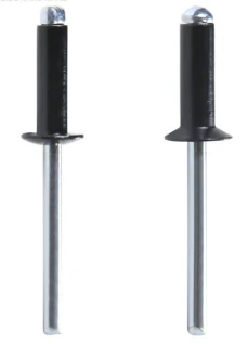Dub Lacquered Txhuas Qhov Muag Tsis Pom Rivet
